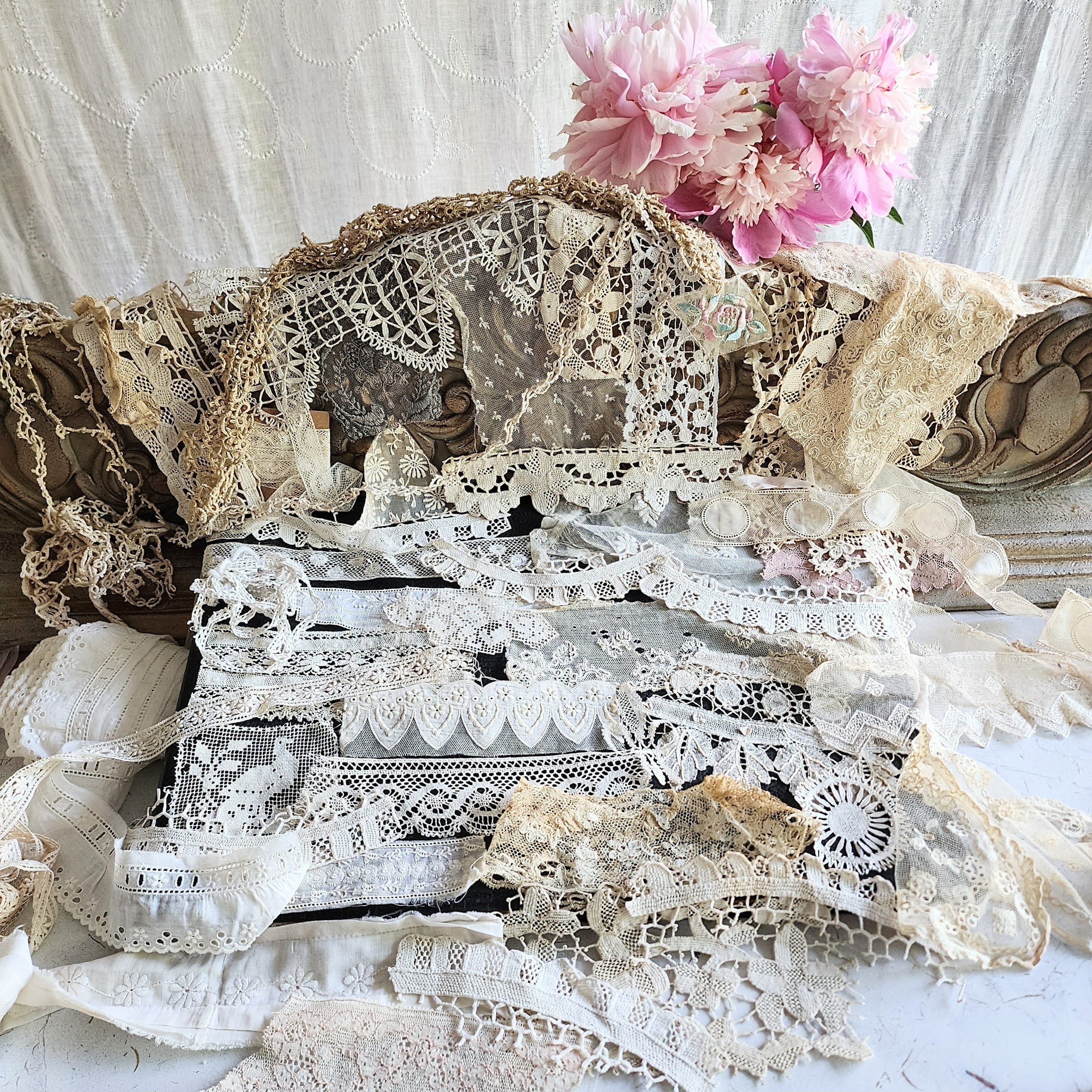 Antique lace collection